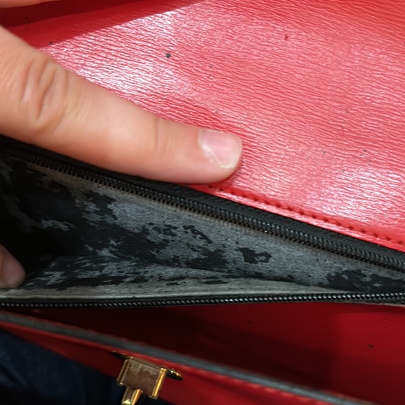 Vintage Louis Vuitton red epi Arche 2way - Picture 7 of 17